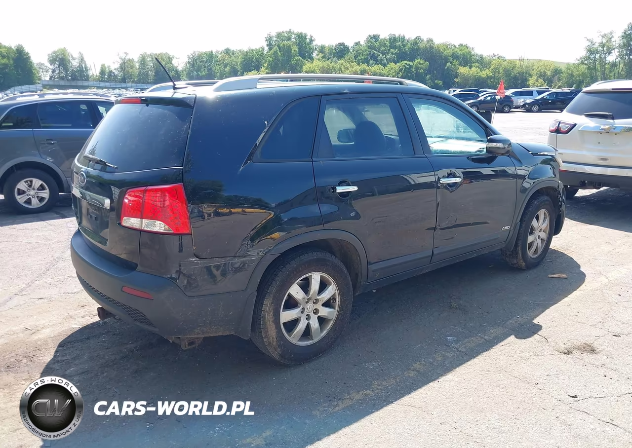2011 Kia Sorento Lx VIN:5XYKTCA10BG143133 - 4