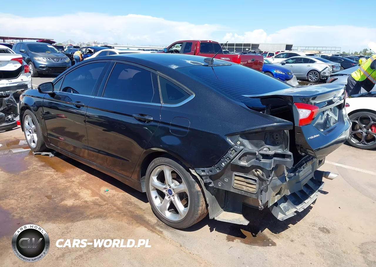 2014 Ford Fusion Se VIN:3FA6P0H71ER329813 - 3
