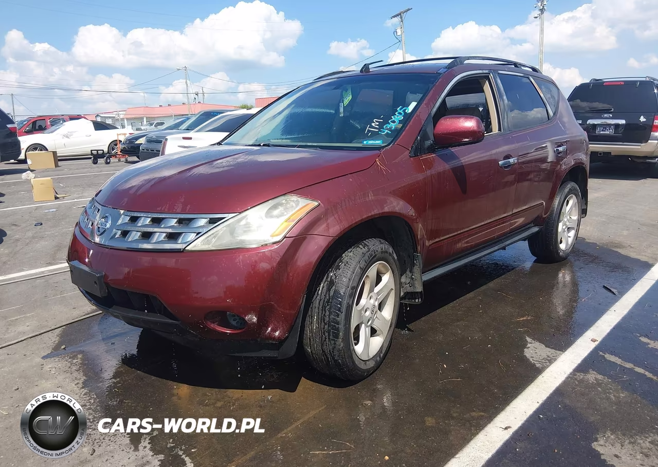 2005 Nissan Murano S VIN:JN8AZ08W45W430805 - 2