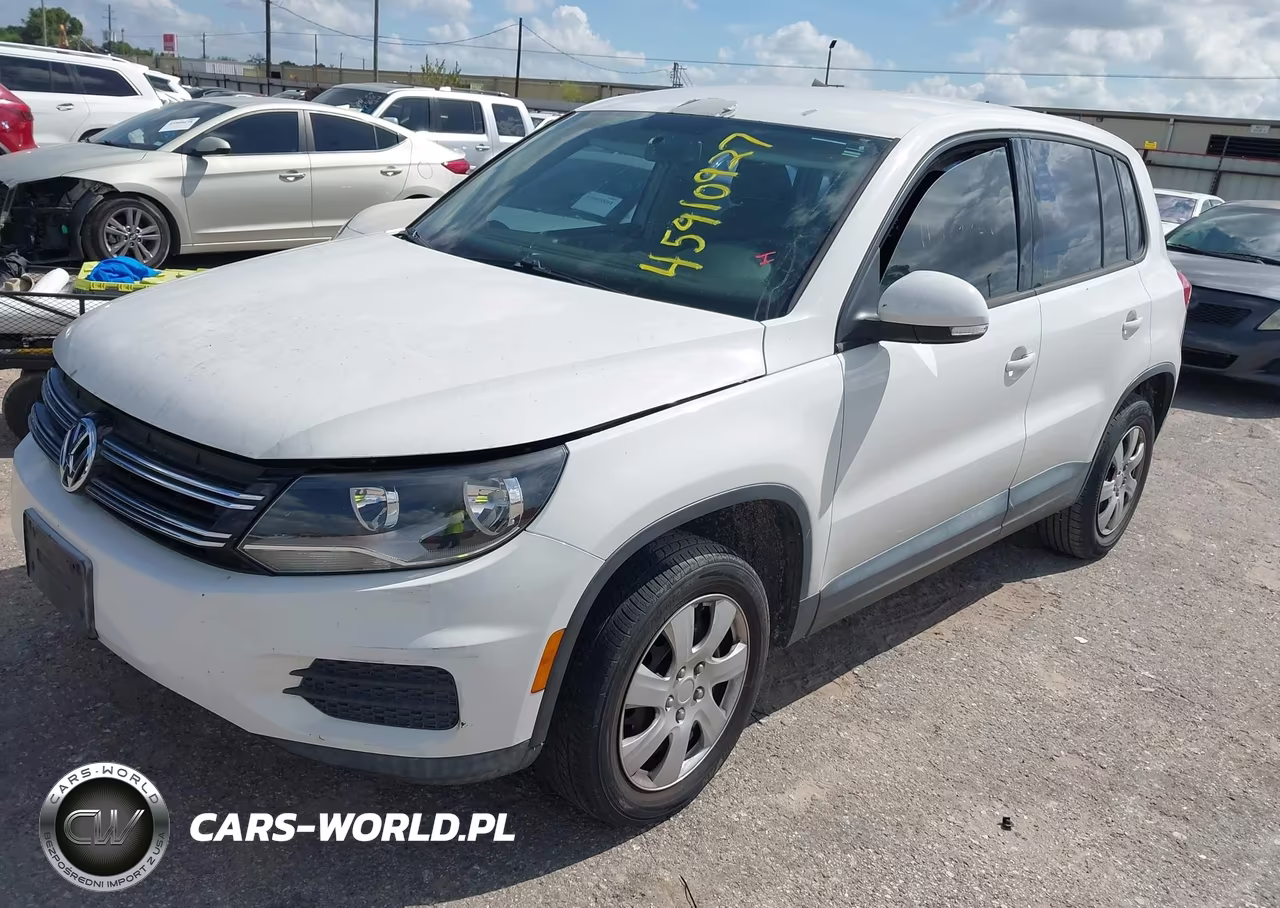 2013 Volkswagen Tiguan S VIN:WVGCV3AX5DW593431 - 2