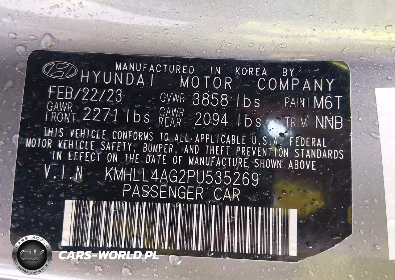 2023 Hyundai Elantra Se VIN:KMHLL4AG2PU535269 - 9