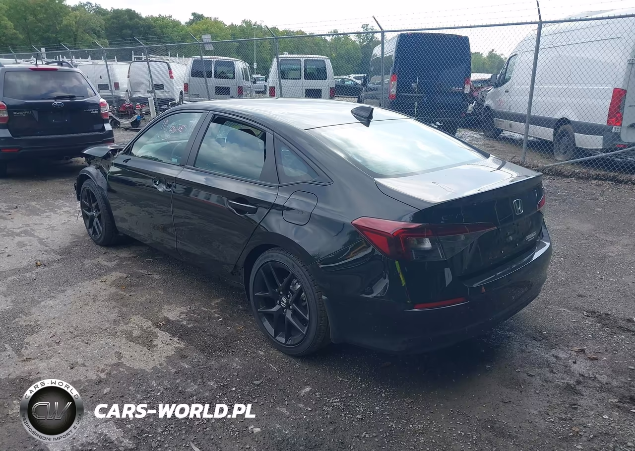 2026 Honda Civic Sport VIN:2HGFE2F56TH606012 - 3