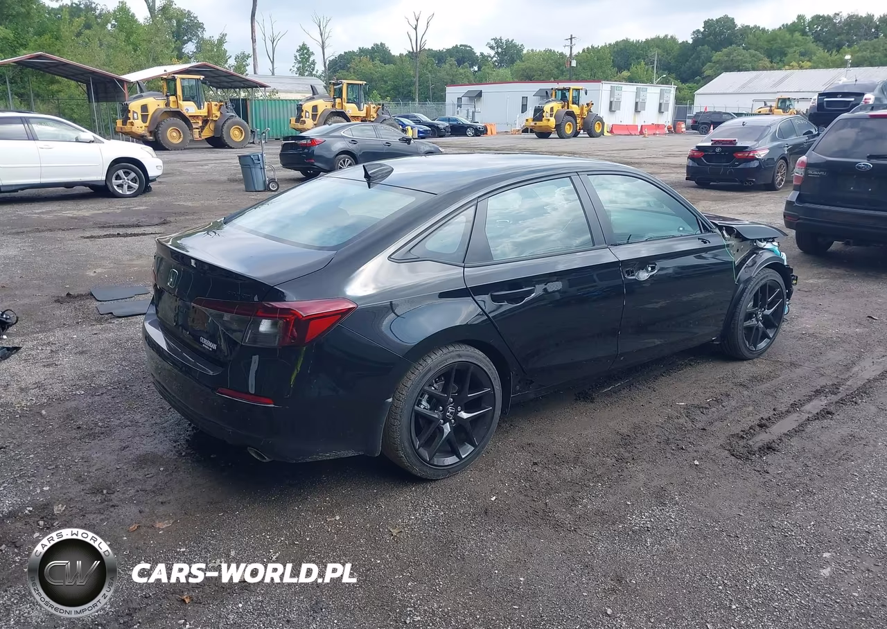 2026 Honda Civic Sport VIN:2HGFE2F56TH606012 - 4