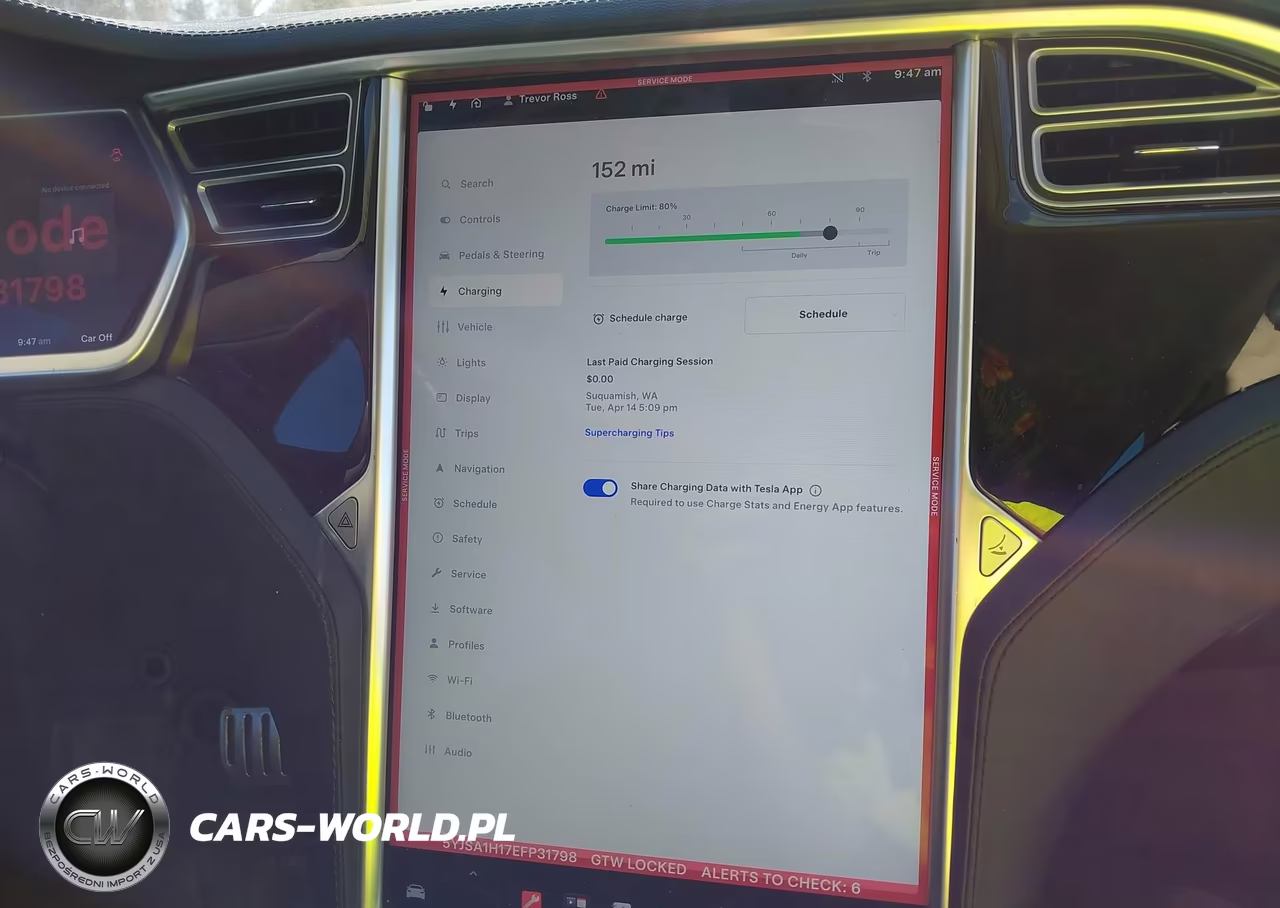 2014 Tesla Model S P85 VIN:5YJSA1H17EFP31798 - 18