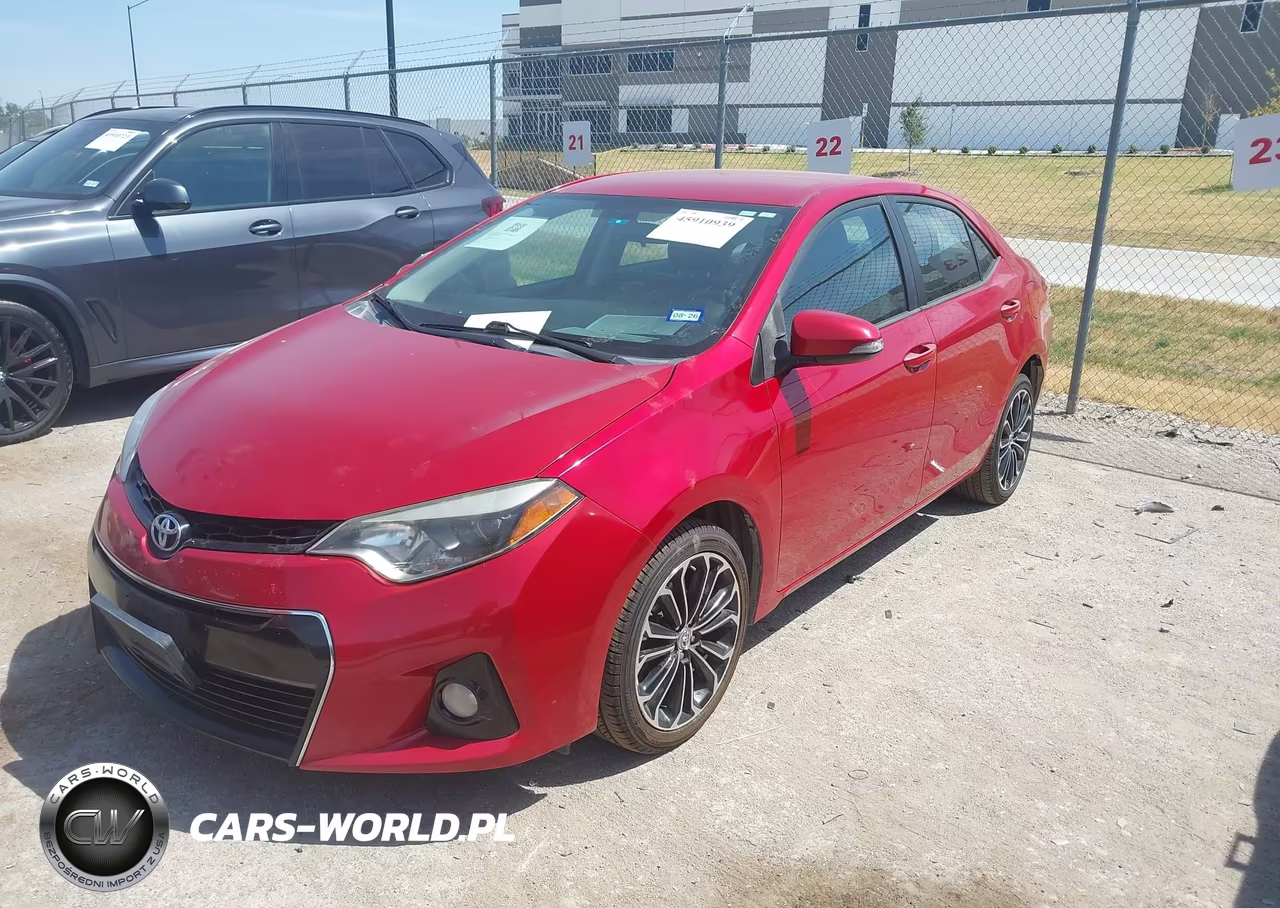 2014 Toyota Corolla S Plus VIN:2T1BURHE7EC051056 - 2