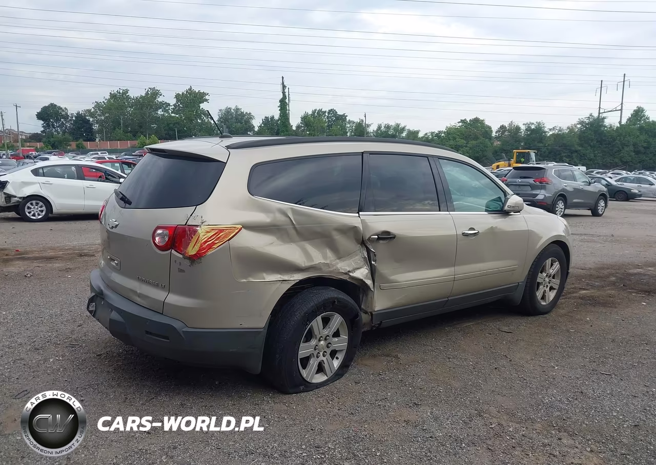 2012 Chevrolet Traverse Lt W-1Lt VIN:1GNKRGED4CJ142344 - 12