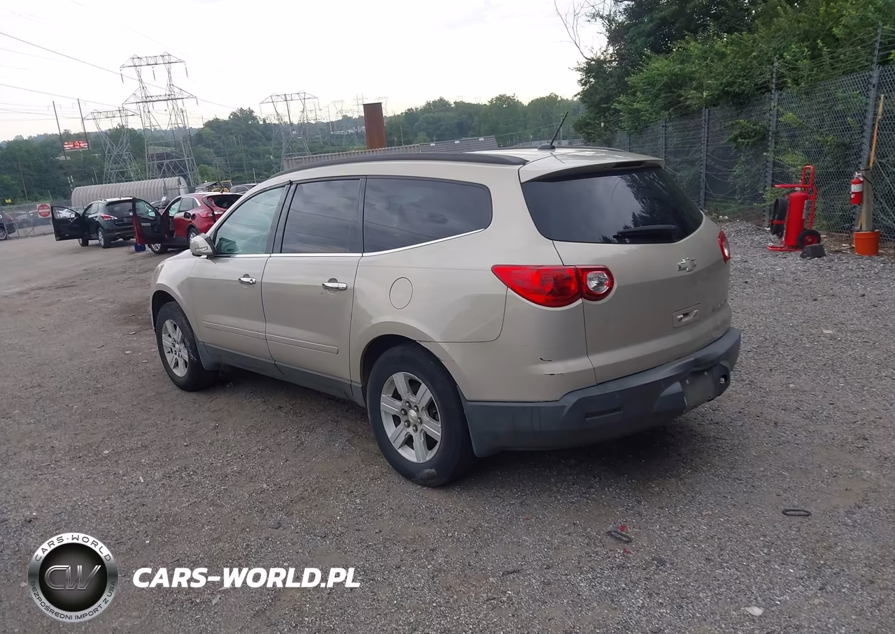 2012 Chevrolet Traverse Lt W-1Lt VIN:1GNKRGED4CJ142344 - 3