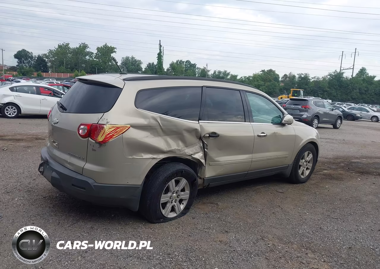 2012 Chevrolet Traverse Lt W-1Lt VIN:1GNKRGED4CJ142344 - 6