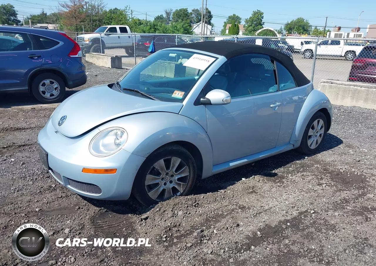 2010 Volkswagen New Beetle 2.5L VIN:3VWRG3AL9AM010115 - 2