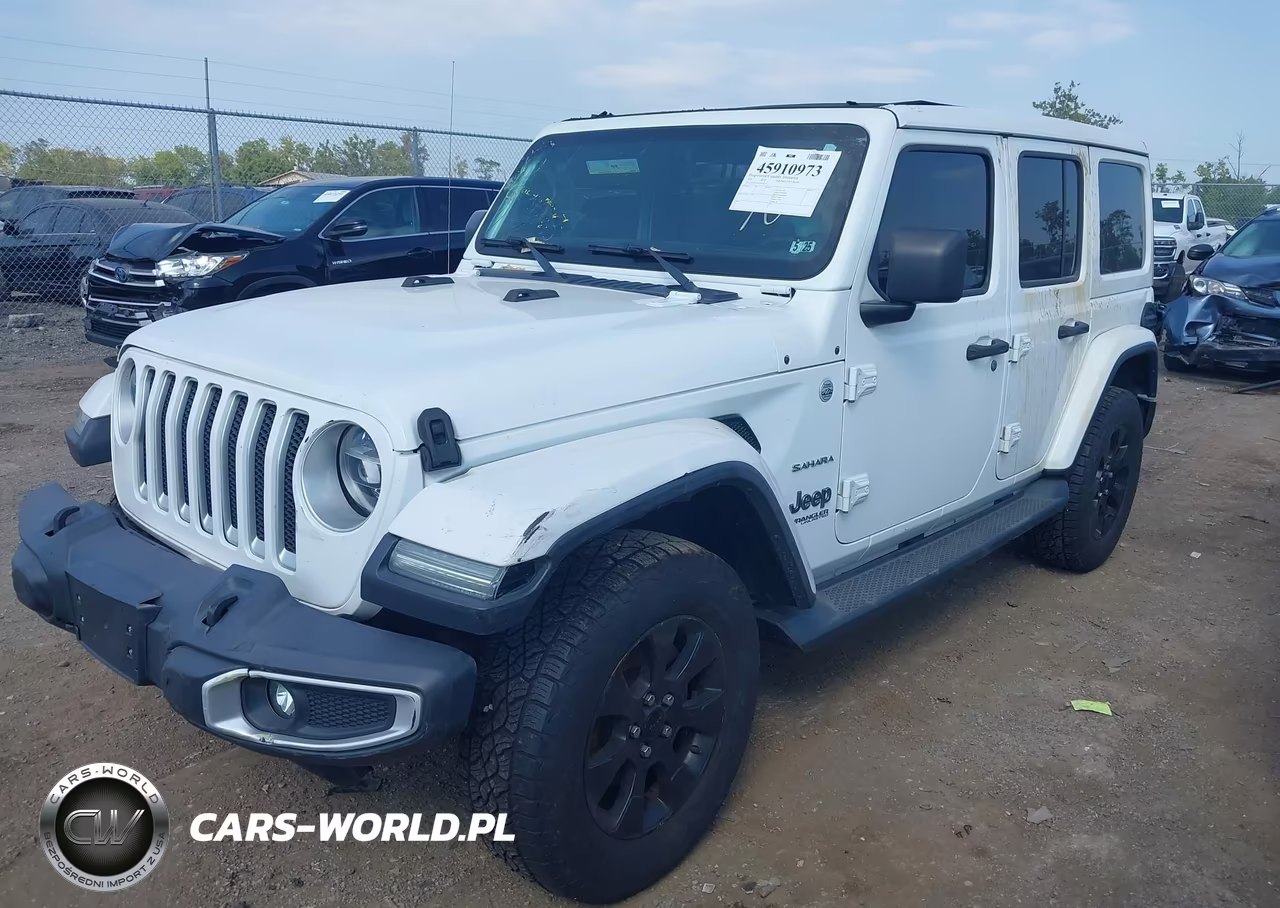 2020 Jeep Wrangler Unlimited Sahara 4X4 VIN:1C4HJXEN3LW147170 - 2