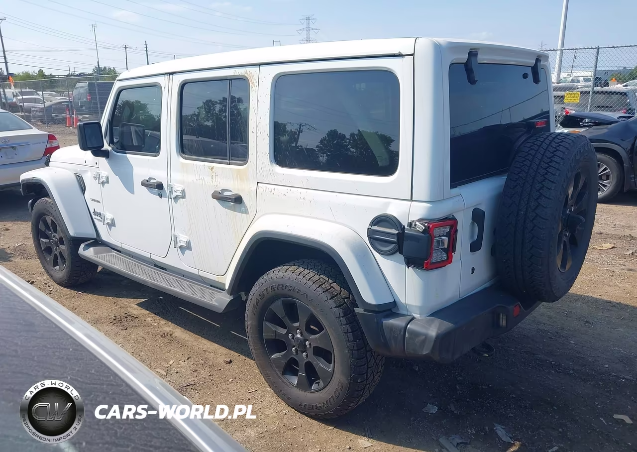 2020 Jeep Wrangler Unlimited Sahara 4X4 VIN:1C4HJXEN3LW147170 - 3