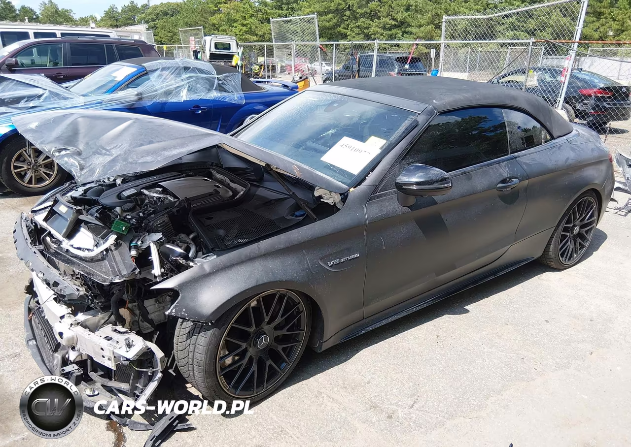 2017 Mercedes-Benz Amg C 63 S VIN:WDDWK8HB7HF494445 - 2