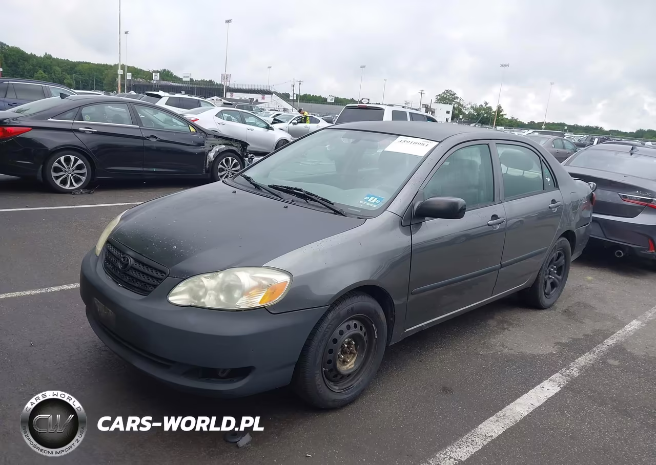 2008 Toyota Corolla Ce VIN:2T1BR32E38C870920 - 2