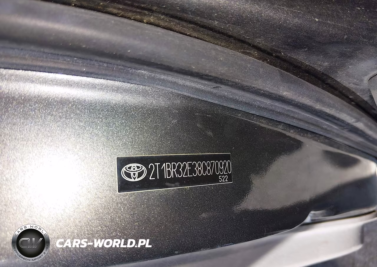 2008 Toyota Corolla Ce VIN:2T1BR32E38C870920 - 9