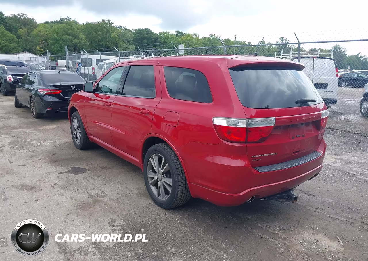 2013 Dodge Durango Sxt VIN:1C4RDJAG2DC658694 - 3