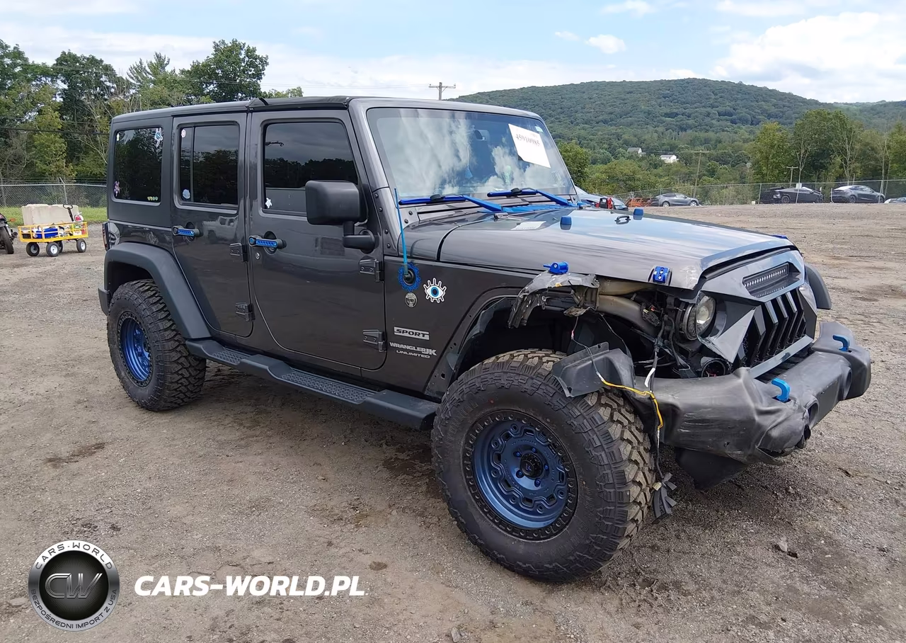 2018 Jeep Wrangler Jk Unlimited Sport S 4X4