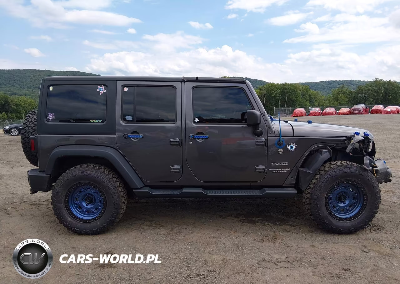 2018 Jeep Wrangler Jk Unlimited Sport S 4X4 VIN:1C4HJWDG1JL858281 - 14