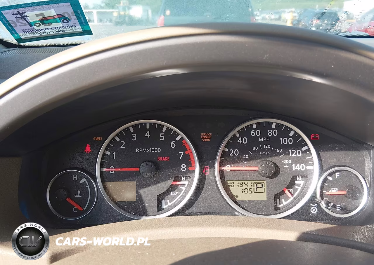 2005 Nissan Pathfinder Xe VIN:5N1AR18W45C774939 - 7