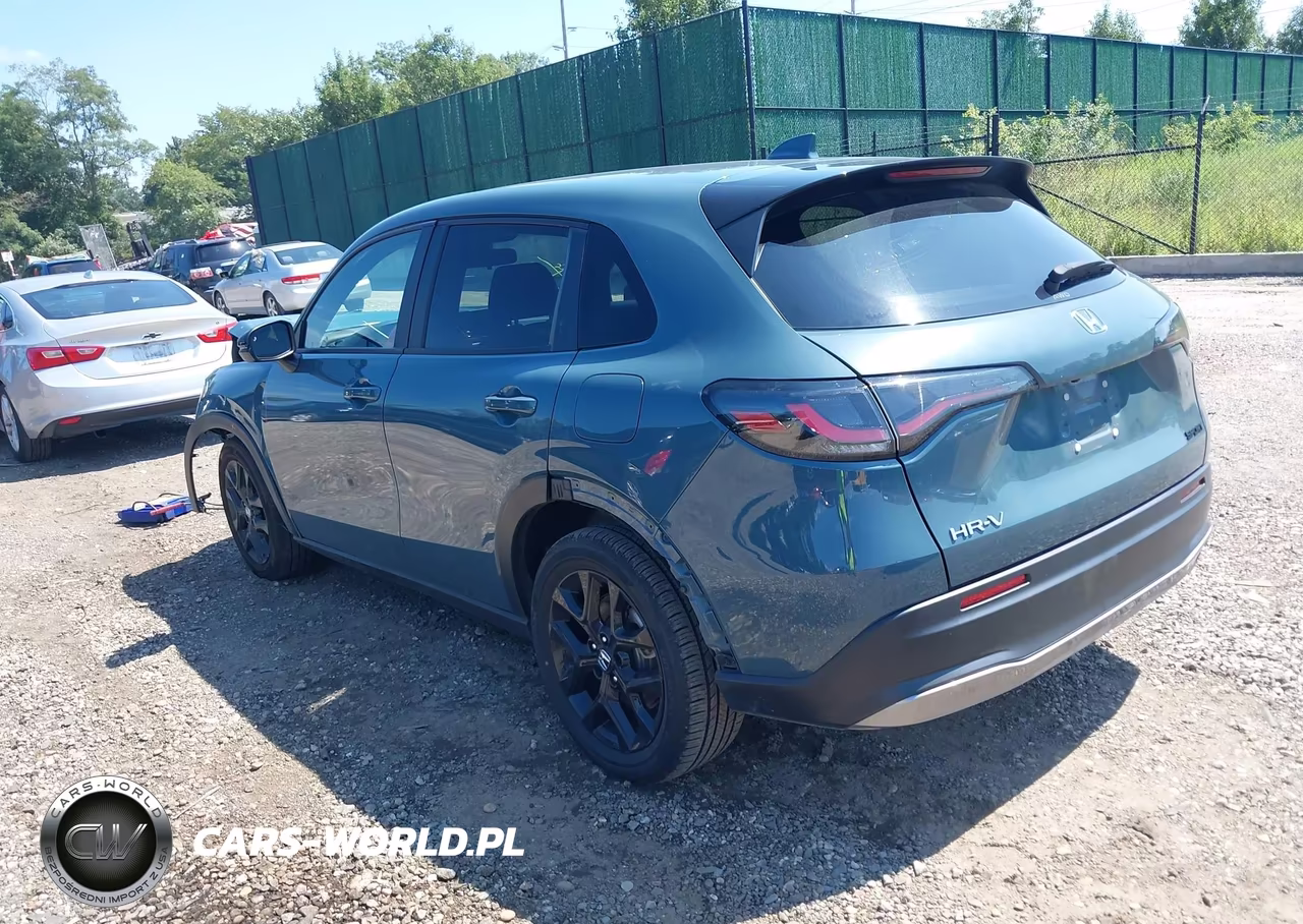 2024 Honda Hr-V Awd Sport-Awd Sport W-O Bsi VIN:3CZRZ2H53RM786177 - 3