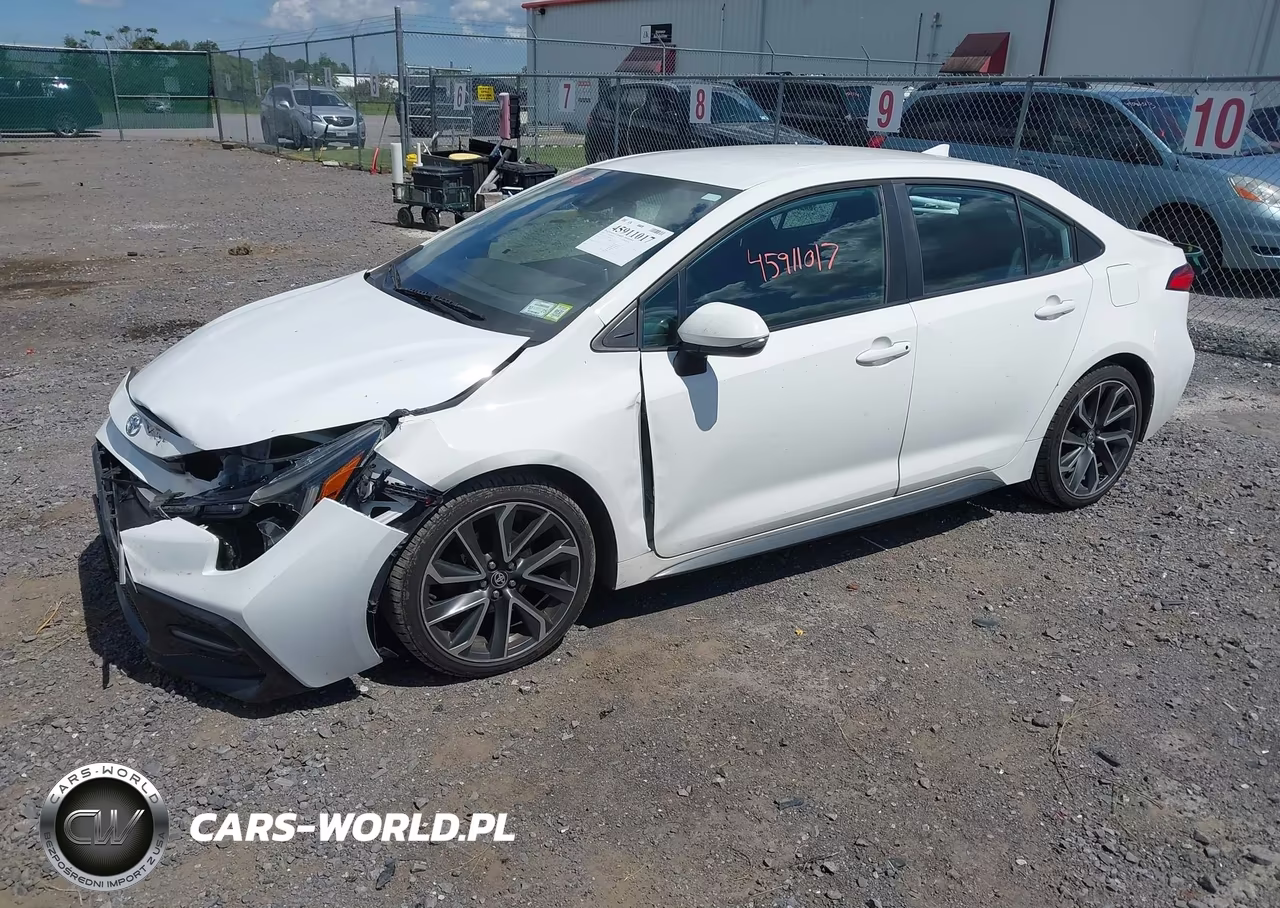 2020 Toyota Corolla Se VIN:5YFS4RCE1LP041594 - 2