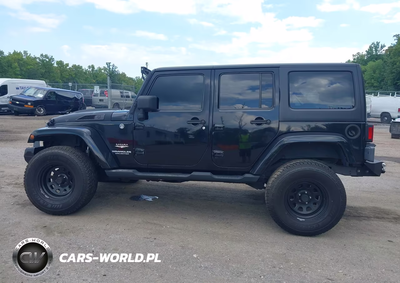 2008 Jeep Wrangler Unlimited Sahara VIN:1J8GA59168L574092 - 14