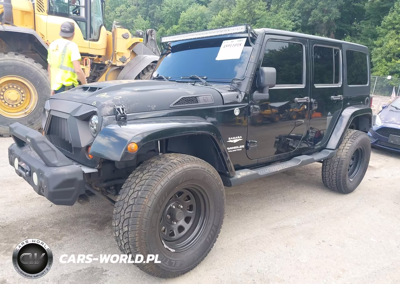 2008 Jeep Wrangler Unlimited Sahara VIN:1J8GA59168L574092 - 2