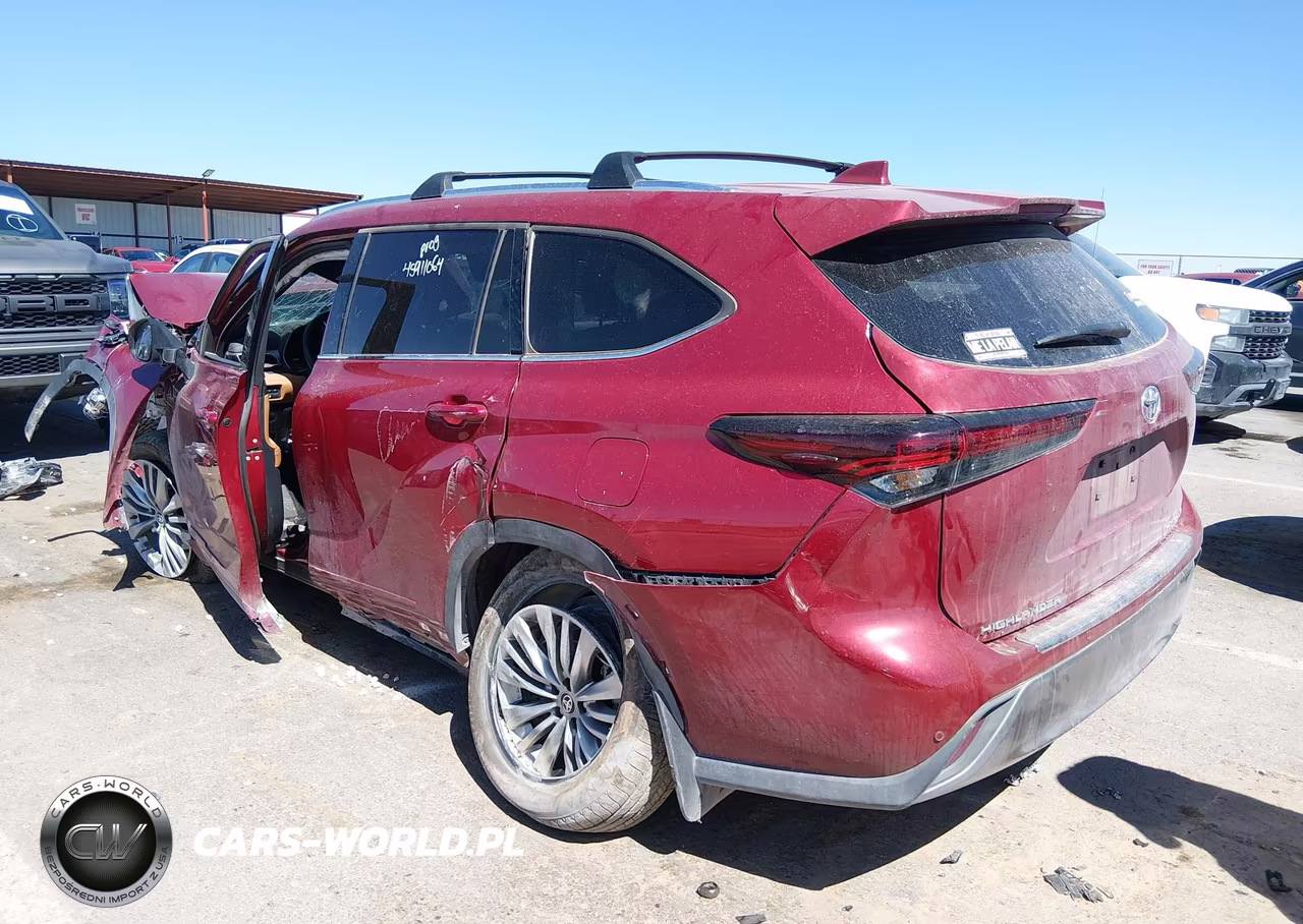 2026 Toyota Highlander Hybrid Platinum VIN:5TDEBRCH2TS699459 - 3