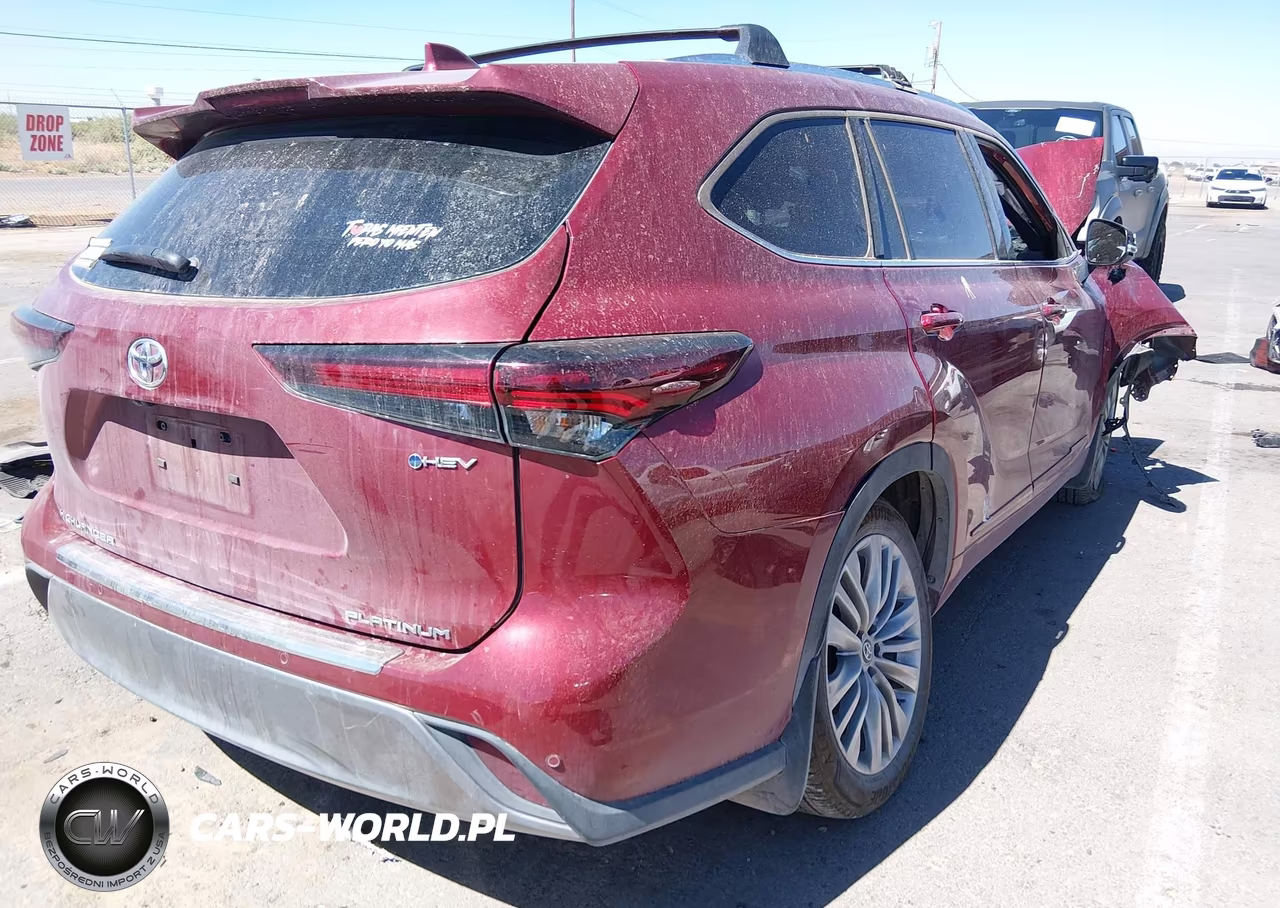 2026 Toyota Highlander Hybrid Platinum VIN:5TDEBRCH2TS699459 - 4