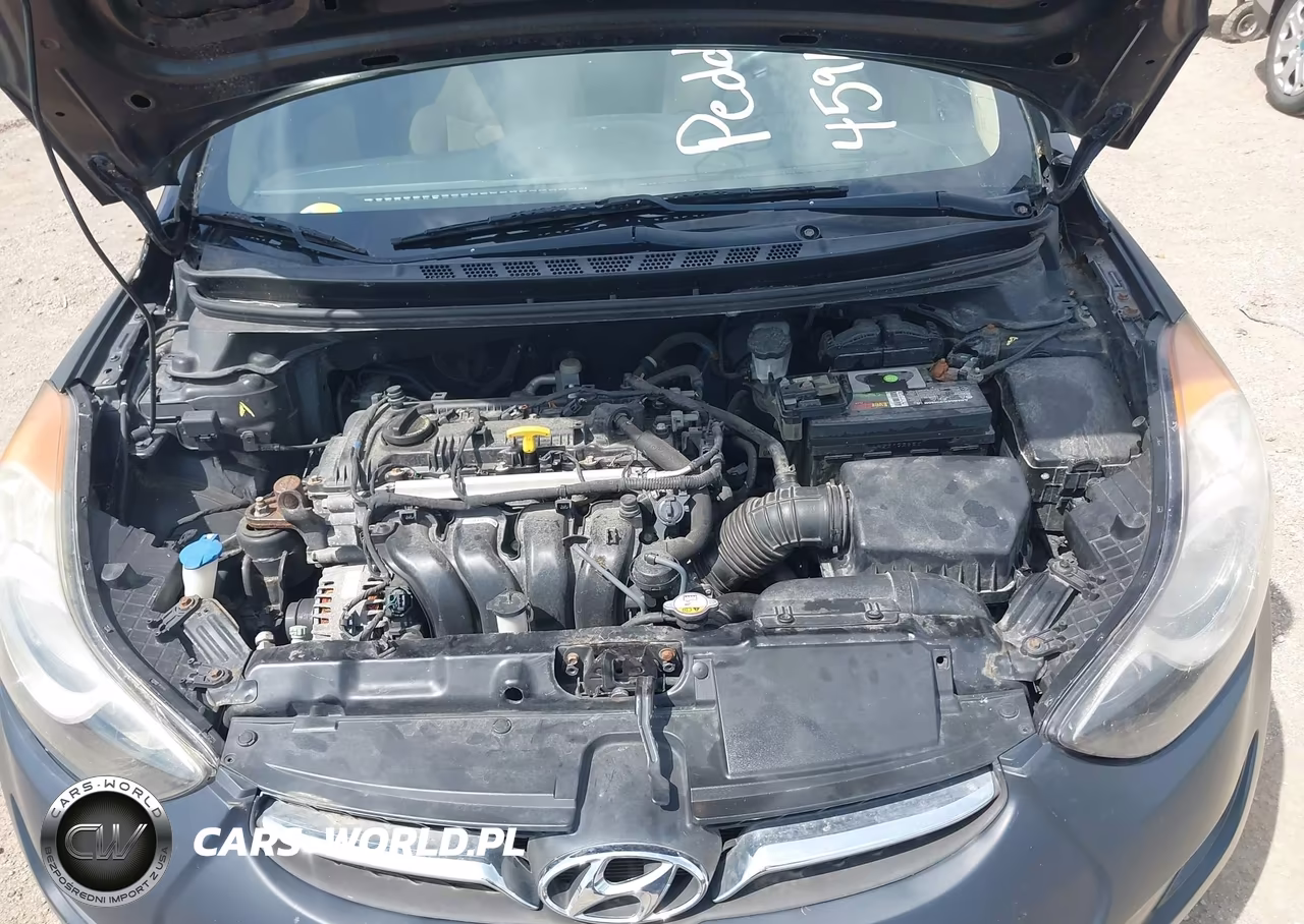 2013 Hyundai Elantra Gls VIN:5NPDH4AE9DH271319 - 10