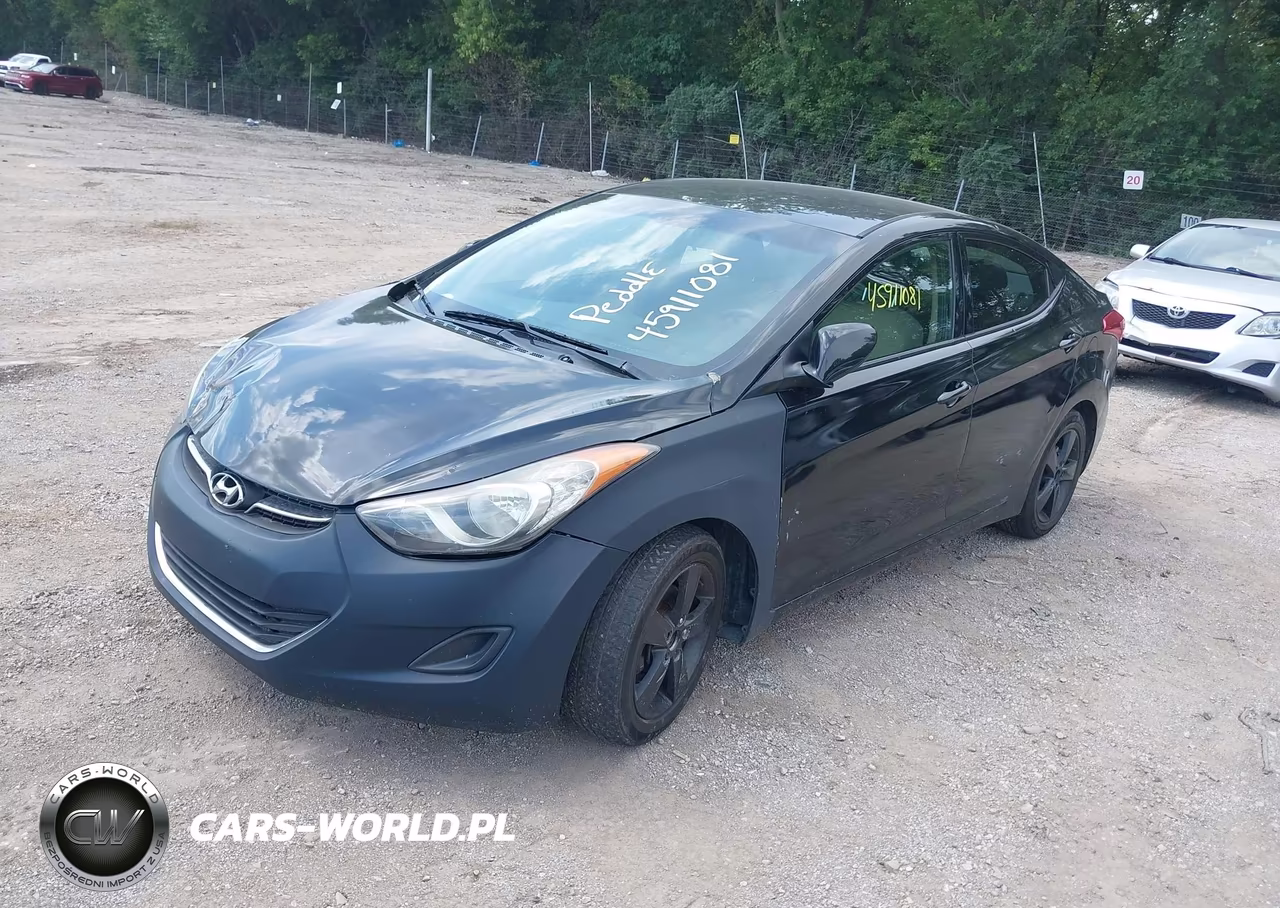 2013 Hyundai Elantra Gls VIN:5NPDH4AE9DH271319 - 2