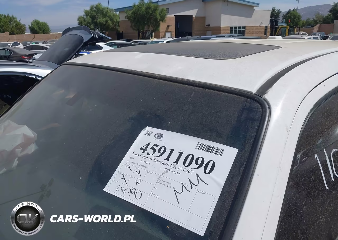 2006 Honda Ridgeline Rtl VIN:2HJYK16526H509268 - 12