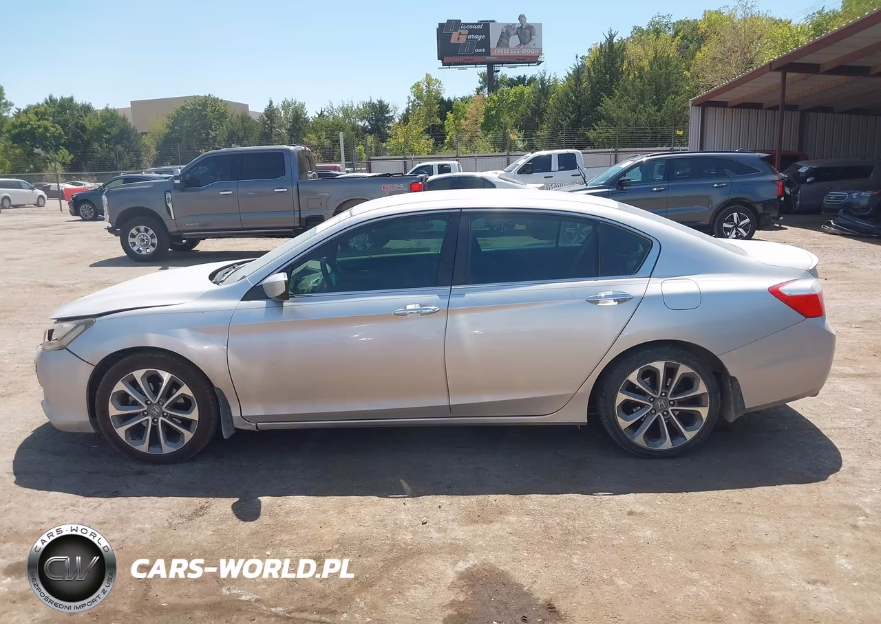2013 Honda Accord Sport VIN:1HGCR2F52DA020396 - 14