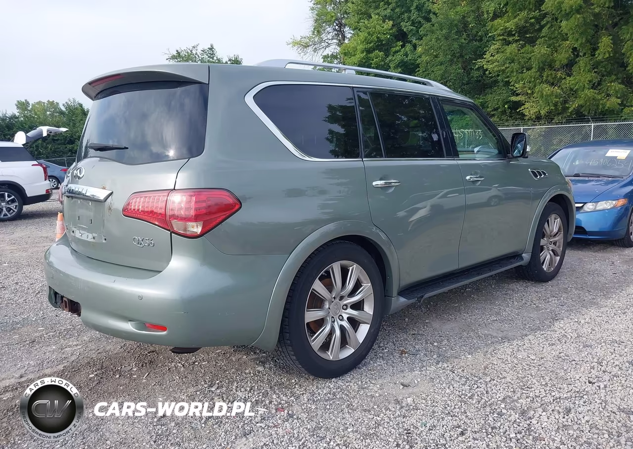 2011 Infiniti Qx56 VIN:JN8AZ2NE8B9001877 - 4