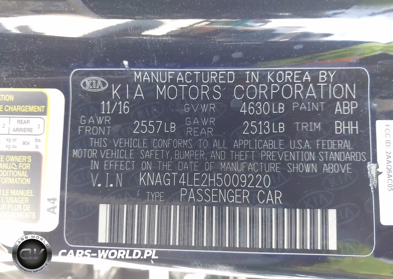 2017 Kia Optima Hybrid VIN:KNAGT4LE2H5009220 - 9