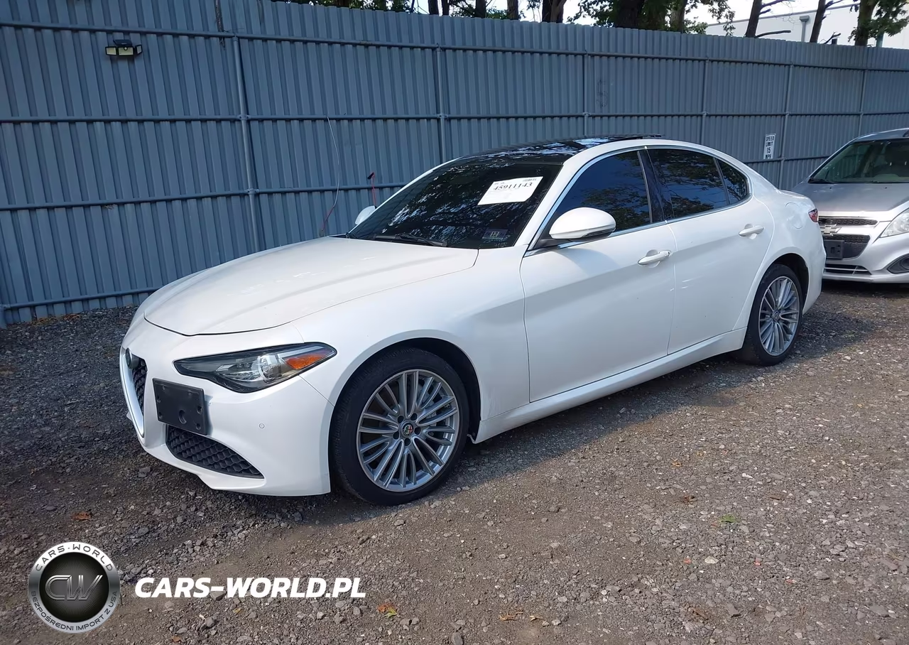 2018 Alfa Romeo Giulia Ti Lusso Awd VIN:ZARFAEEN1J7572783 - 2