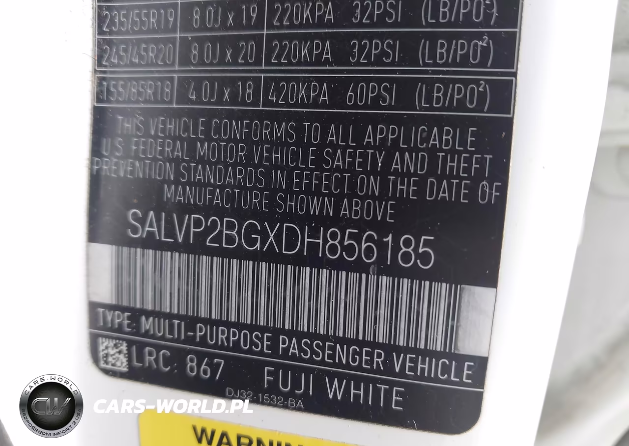 2013 Land Rover Range Rover Evoque Pure VIN:SALVP2BGXDH856185 - 9