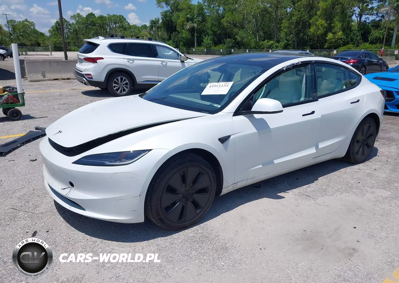 2025 Tesla Model 3 Long Range Rear-Wheel Drive-Standard Rear-Wheel Drive VIN:5YJ3E1EA1SF020848 - 2