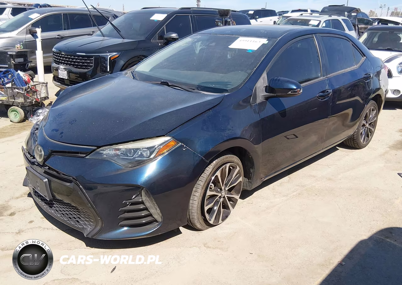 2017 Toyota Corolla Se VIN:5YFBURHE1HP672006 - 2