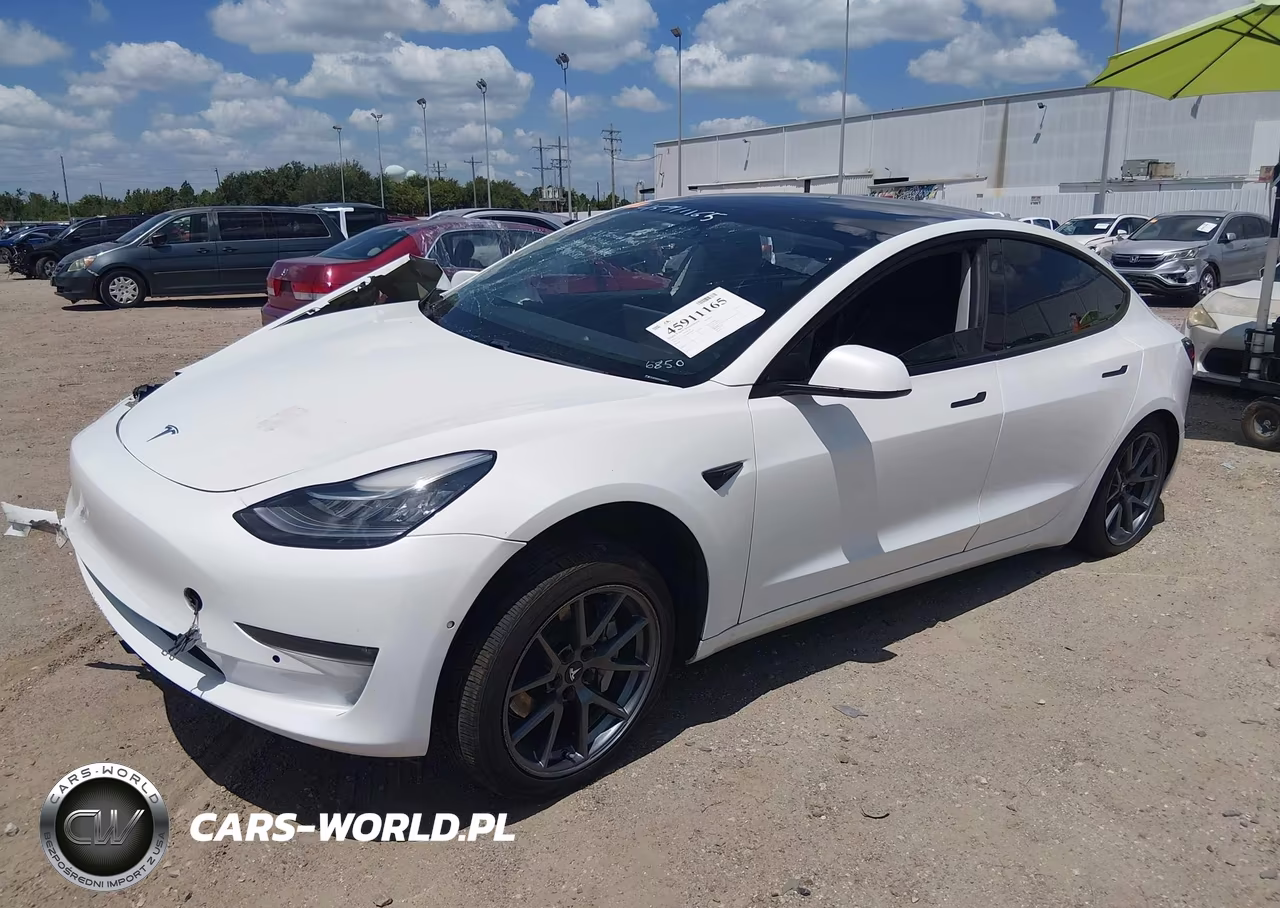 2021 Tesla Model 3 Long Range Dual Motor All-Wheel Drive VIN:5YJ3E1EB9MF836850 - 2