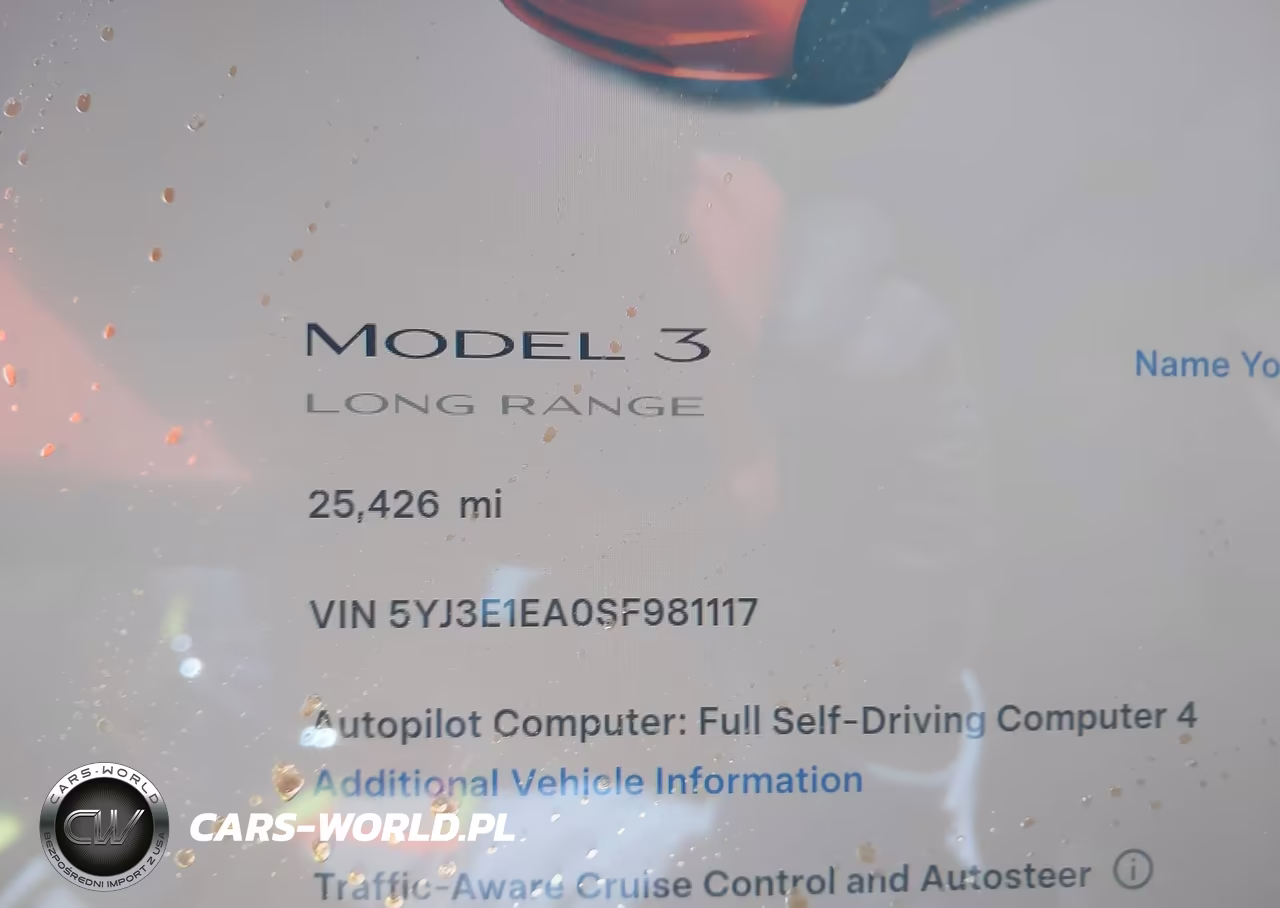 2025 Tesla Model 3 VIN:5YJ3E1EA0SF981117 - 7