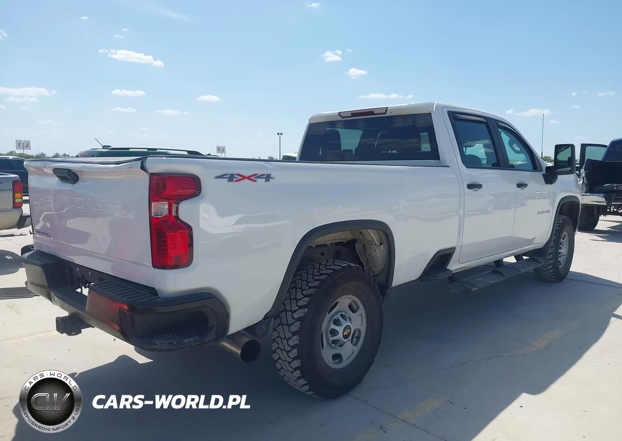 2023 Chevrolet Silverado 2500Hd 4Wd Long Bed Wt VIN:1GC4YLEY4PF117985 - 4