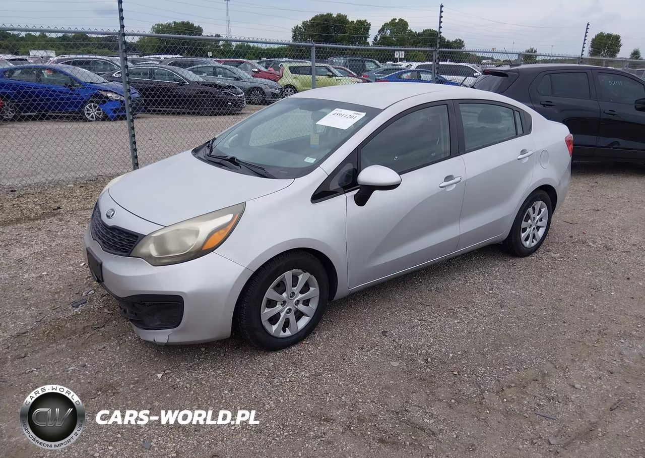 2014 Kia Rio Lx VIN:KNADM4A31E6350941 - 2