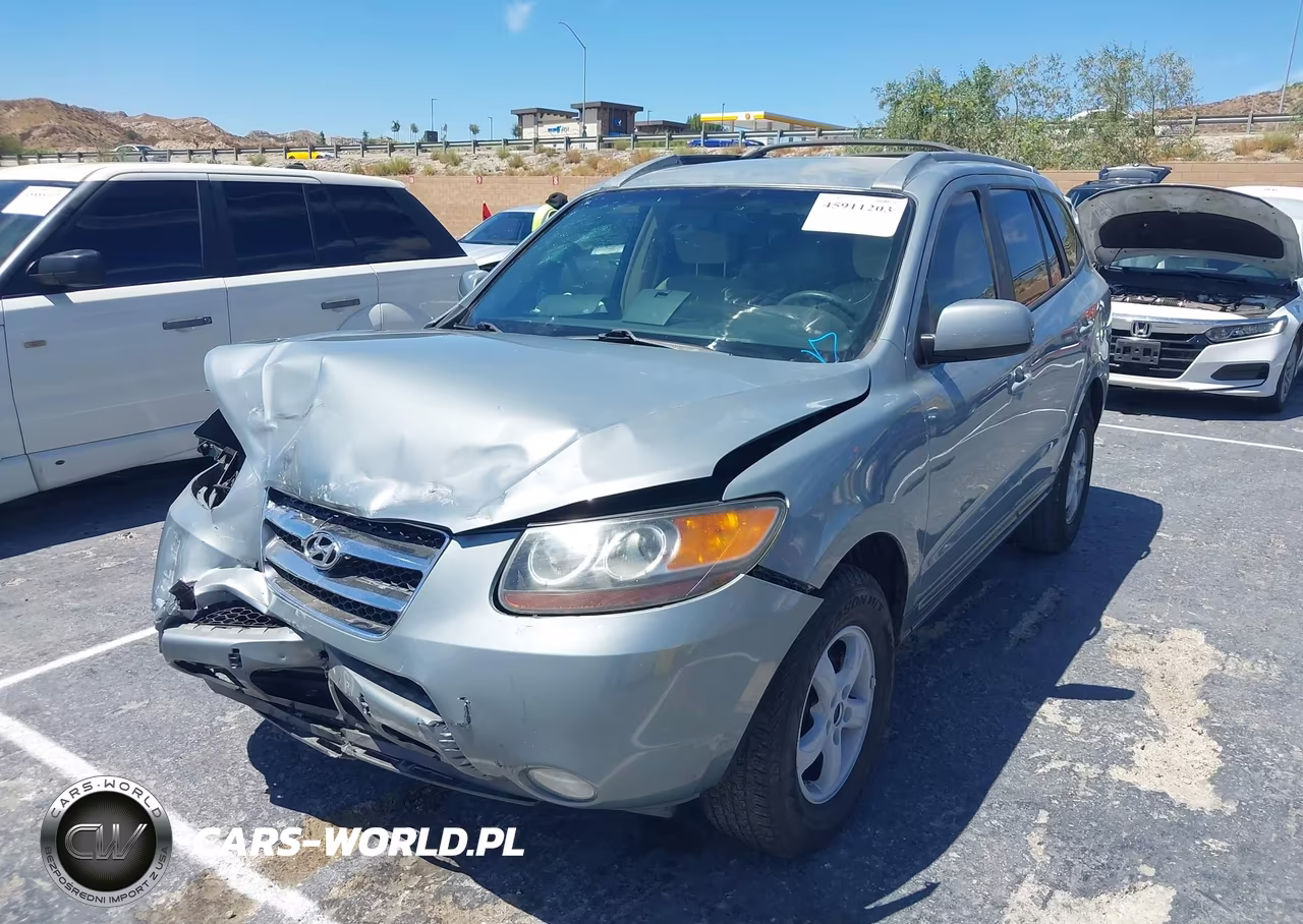 2007 Hyundai Santa Fe Gls VIN:5NMSG13D27H054595 - 2