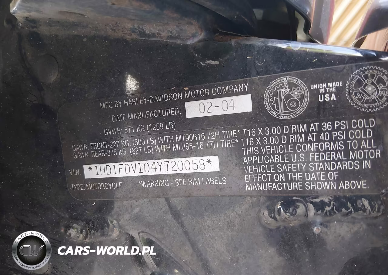 2004 Harley-Davidson Flhr VIN:1HD1FDV104Y720058 - 10