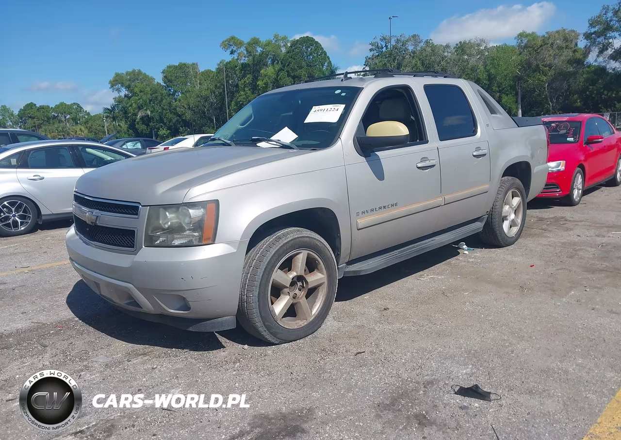 2007 Chevrolet Avalanche 1500 Lt VIN:3GNEC12J27G185349 - 2