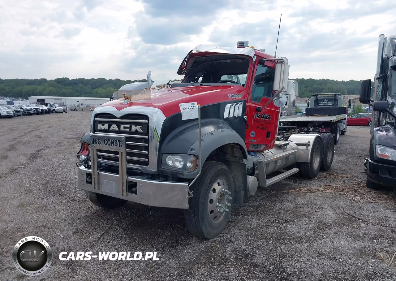 2020 Mack Granite VIN:1M1GR3GY9LM018835 - 2