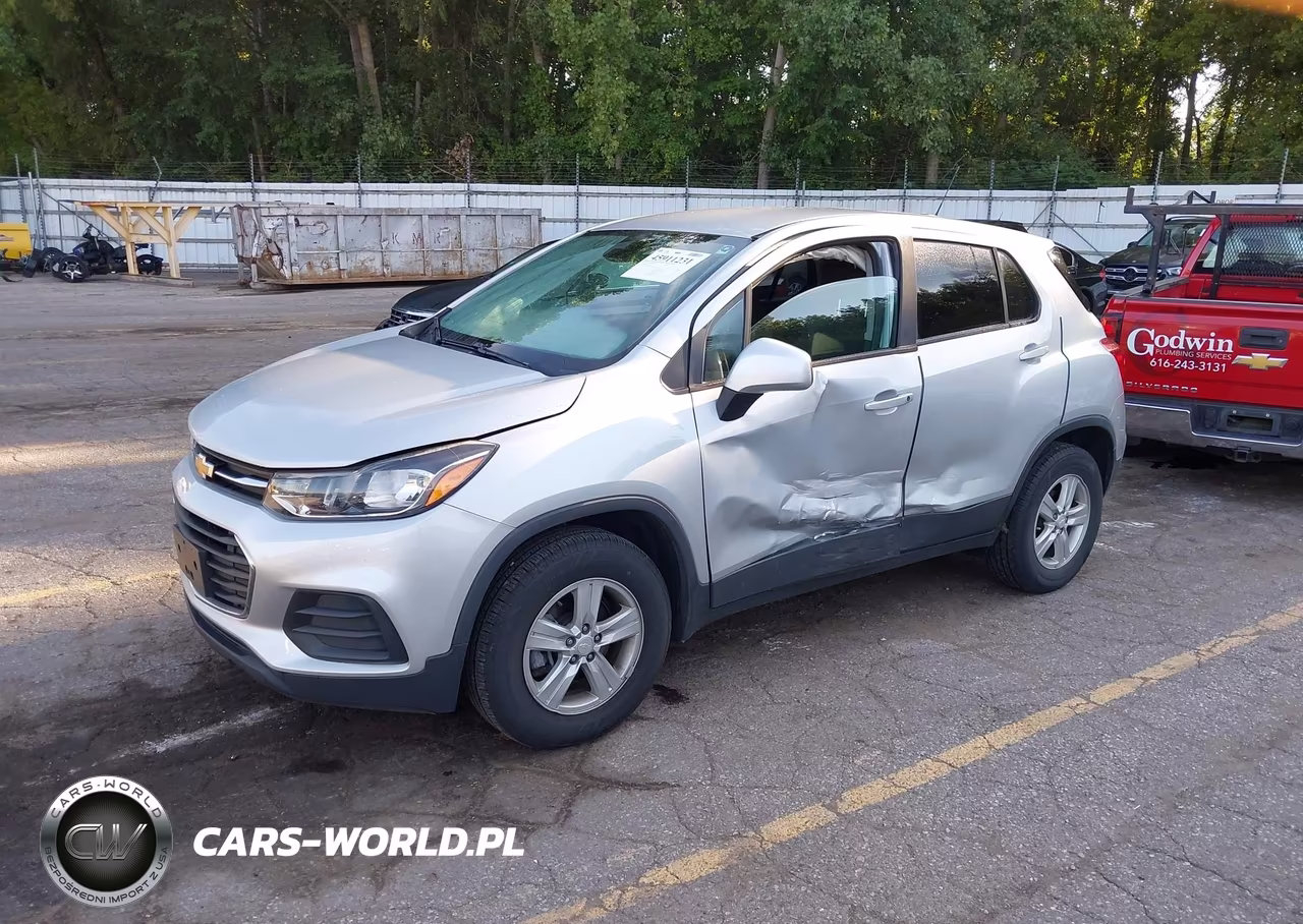2020 Chevrolet Trax Awd Ls VIN:3GNCJNSBXLL125771 - 2