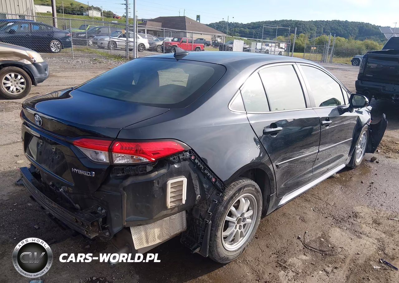 2022 Toyota Corolla Hybrid Le VIN:JTDEAMDE8NJ042739 - 4