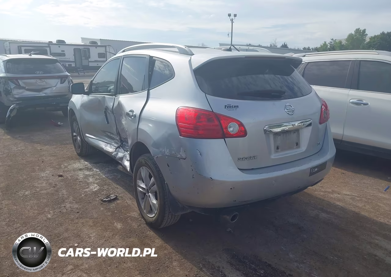 2013 Nissan Rogue Sv VIN:JN8AS5MT8DW524830 - 3