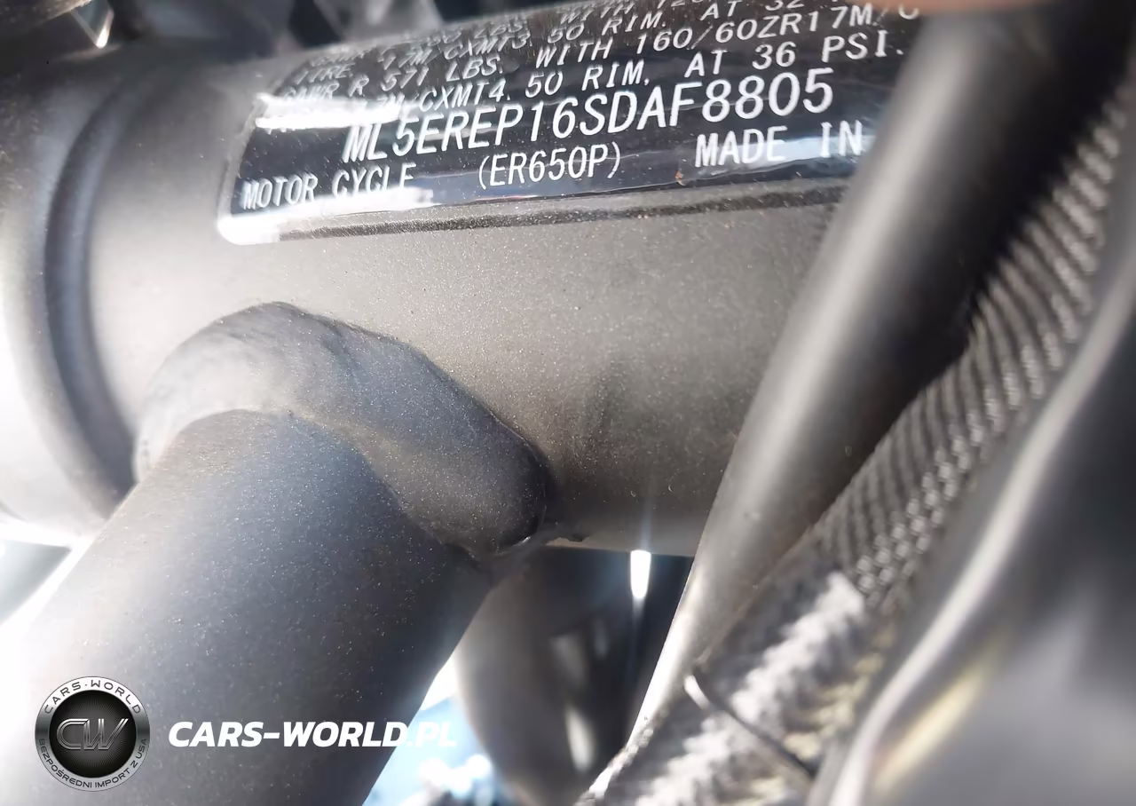 2025 Kawasaki Er650 P VIN:ML5EREP16SDAF8805 - 10
